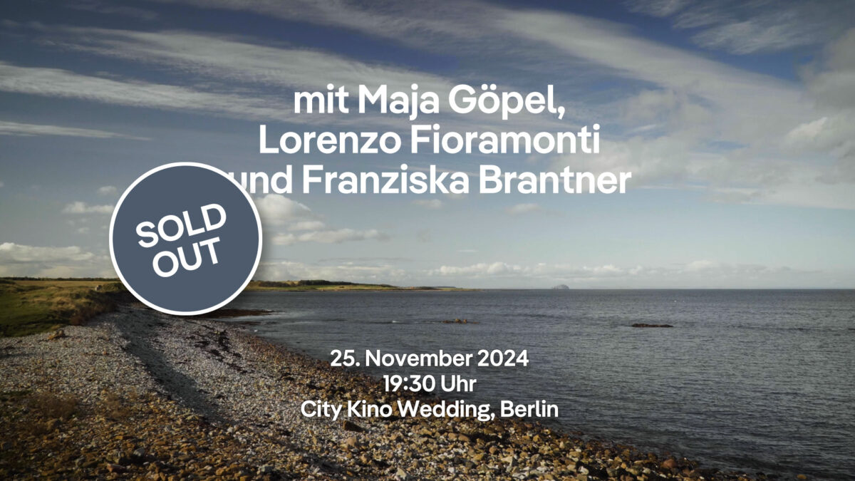 Premiere am 25.11. in Berlin, mit Gästen: Franziska Brantner, Maja Göpel, Lorenzo Fioramonti – sold out